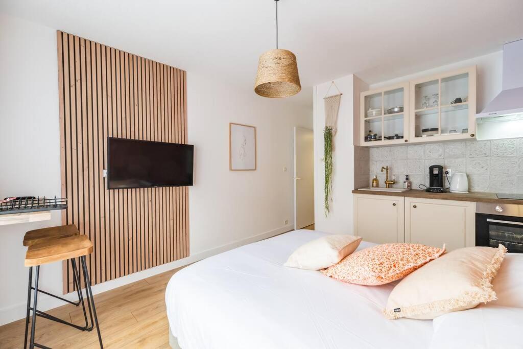 Charmant Studio Au Coeur De Saint-Brieuc Bagian luar foto